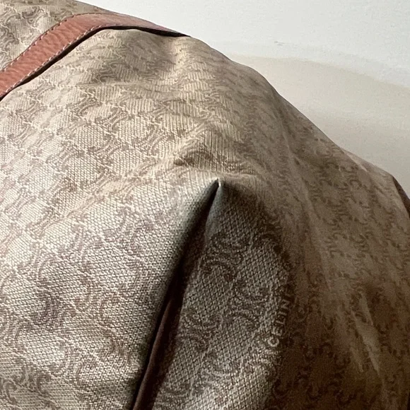 Celine Tan and Brown Travel Bag - Picture 13 of 17